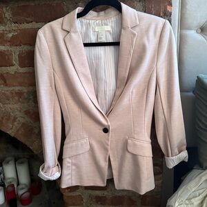COPY - H&M light pink blazer